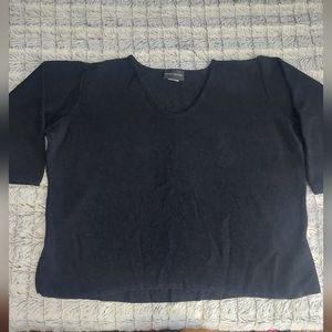 Sarah Arizona sweater top v-neck 3/4‎ sleeves 1x